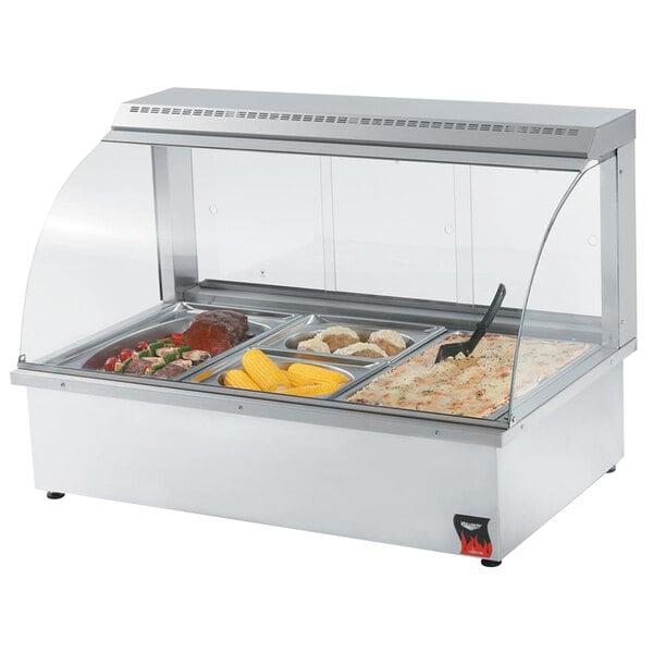 Vollrath 40735 47 Hot Food Pass-Through View Merchandiser with 3