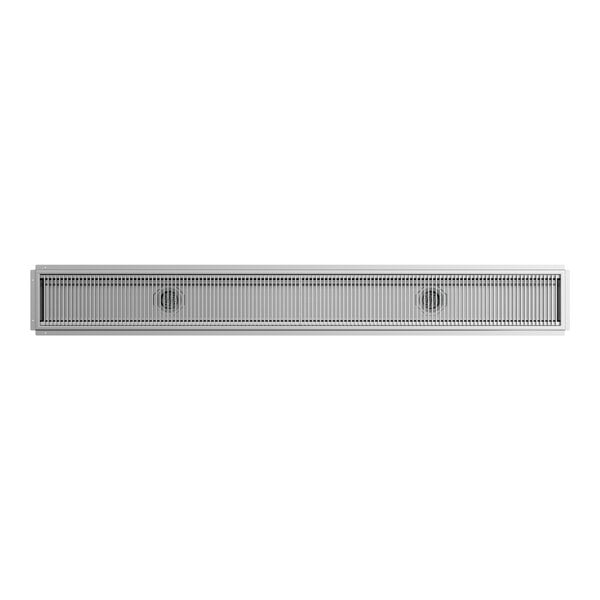 Regency 12" x 108" 14-Gauge Stainless Steel Floor Trough with Grate