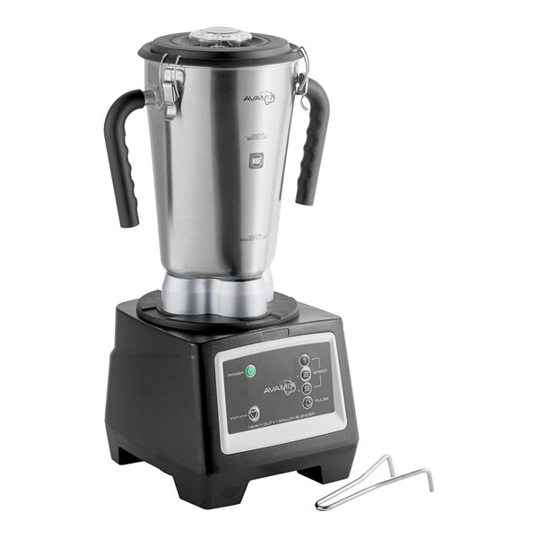 AvaMix BX1GRG 3 3/4 hp 1 Gallon Stainless Steel Heavy Duty Commercial Food Blender - 120V