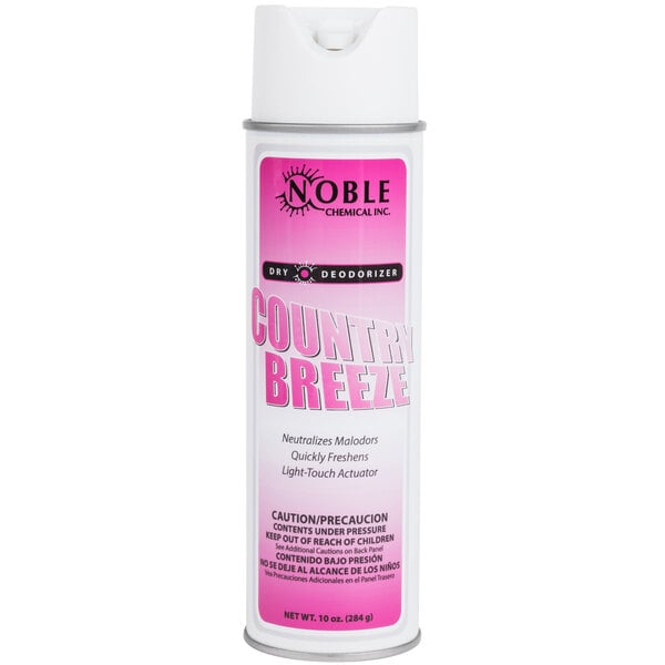 Noble Chemical 10 Oz Country Breeze Aerosol Air Freshener Deodorizer Amr A240