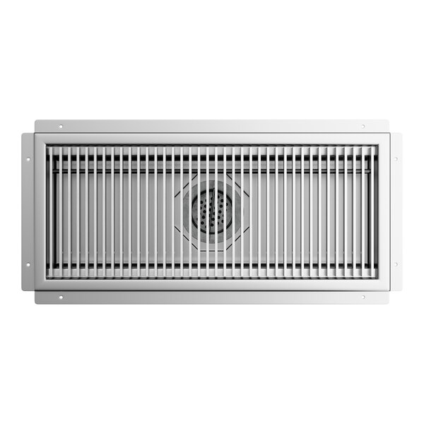 Regency 12" x 30" 14-Gauge Stainless Steel Floor Trough with Grate
