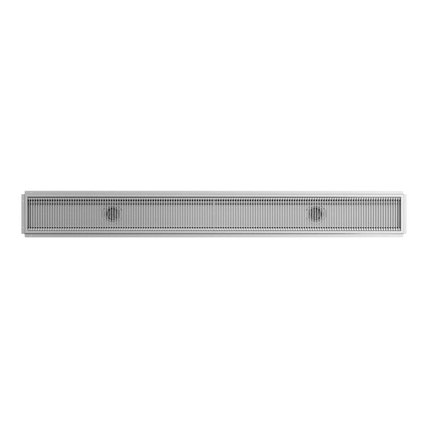 Regency 12" x 120" 14-Gauge Stainless Steel Floor Trough with Grate