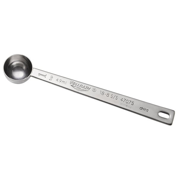 Vollrath Measuring Spoons (1/4 tsp 1/2 tsp 1 tsp 1 Tbl) 4pc - Pastry Depot