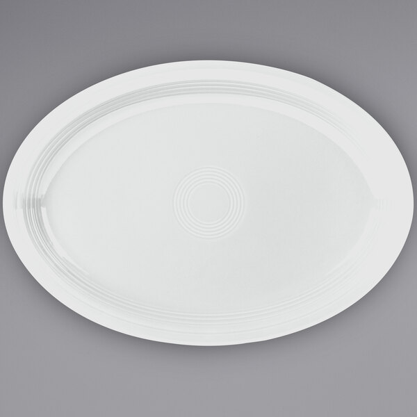 Fiesta Tableware From Steelite International Hl968100 19 1 4 X 13 1 2 White China Extra Large Oval Serving Platter 2 Case