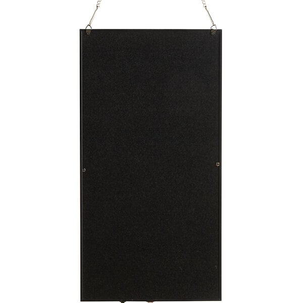 A black rectangular sign with a white border and "OPEN" in white LED letters.