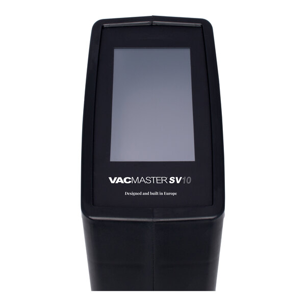 An ARY VacMaster SV10 sous vide immersion circulator with a built-in temperature probe.