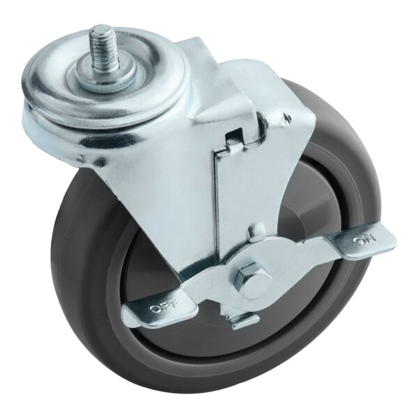A locking 5-inch caster designed for ServIt WD drawer warmers.