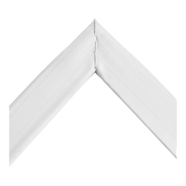 A close-up of a white rectangular Hoshizaki door gasket.