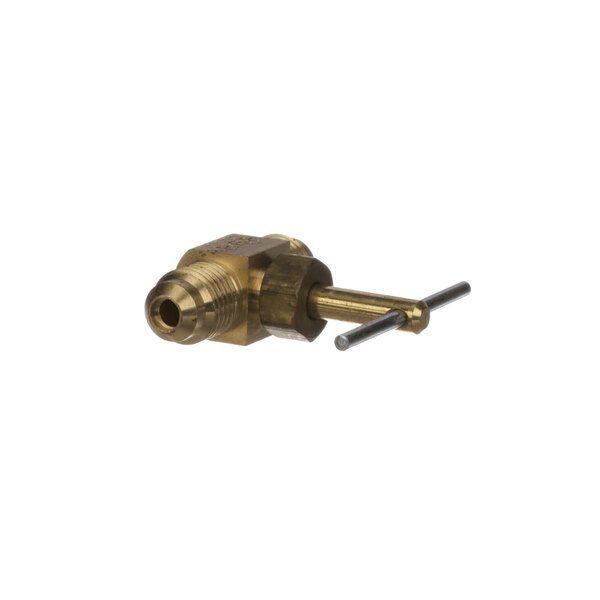 close-up of a brass tool