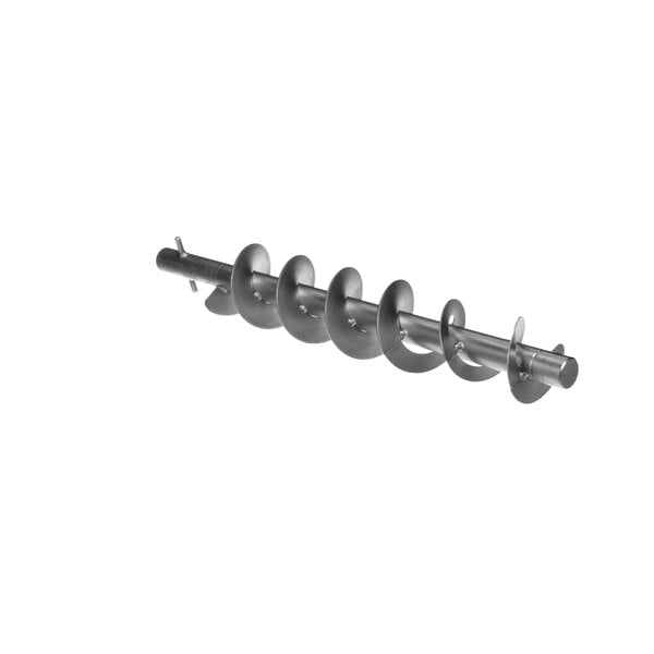 A close-up of a metal Hoshizaki housing screw.