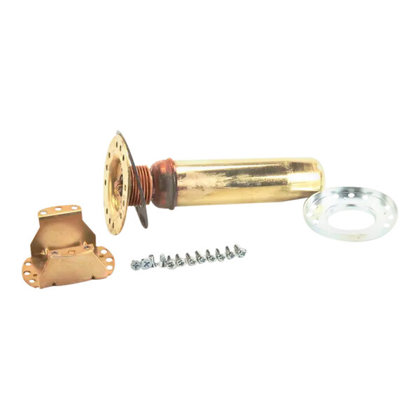 A brass float assembly kit with mounting hardware and components for a Southbend 4-Wc67.