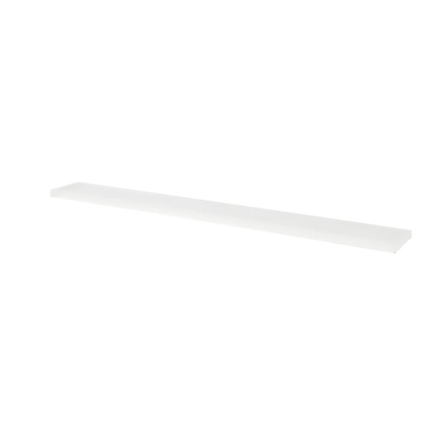 A clear rectangular Honeycomb drain pan for refrigeration on a white background.