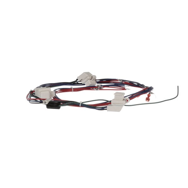 A Federal Industries receptacle wiring harness with several wires of different colors.