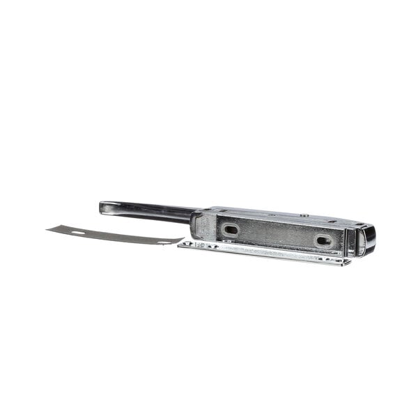 A Kason metal door latch with a handle.