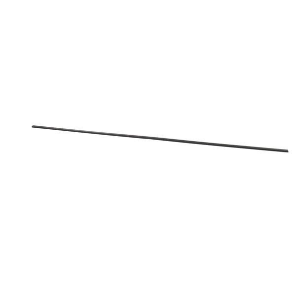 A long black metal rod with a thin shape.