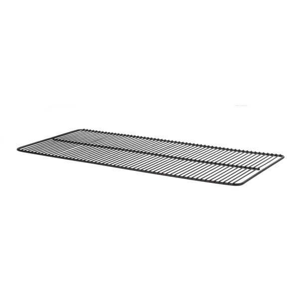 A black metal Lancer cup rest grate with a handle.