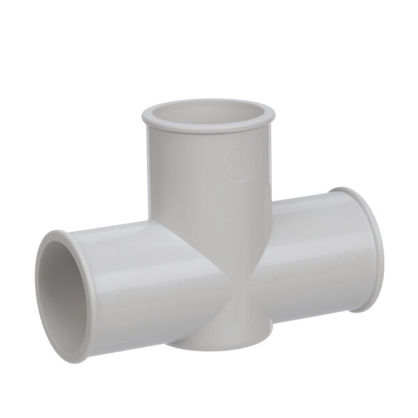 A white Hoshizaki distributor pipe with two connections.