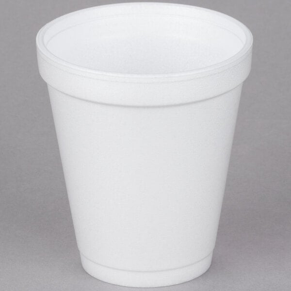 Pack of 100 for sale online Dart 8J8 Foam Cups 8oz White 