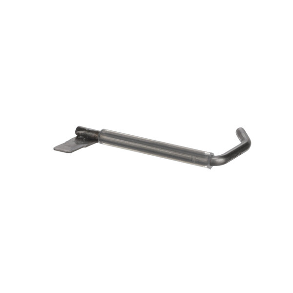 A metal rod with a square handle on one end.