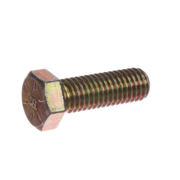 a close-up of a screw