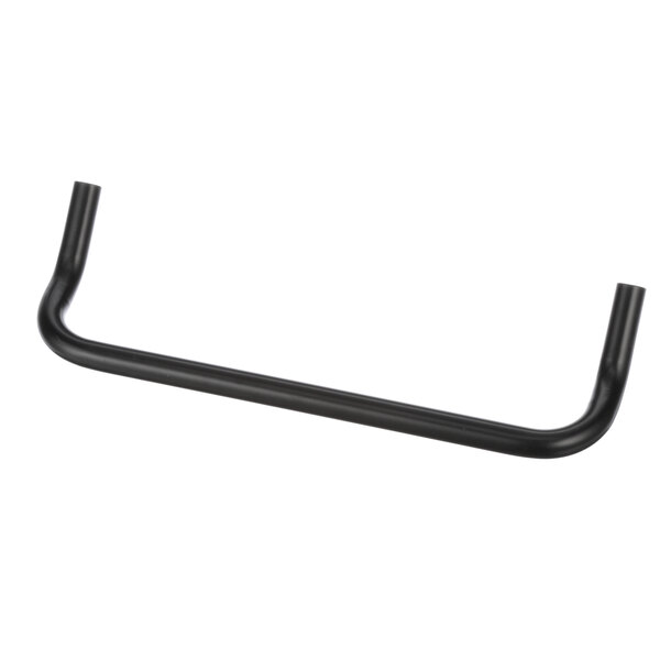 A black metal door handle for a Pizzamaster 35X on a white background.