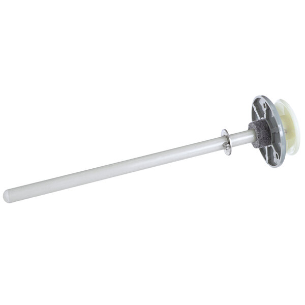 a long white object with a white background