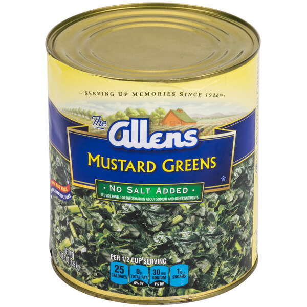 Chopped Mustard Greens 10 Can 6/Case