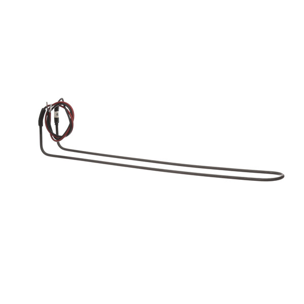 The Turbo Air Refrigeration heater evap coil with a black and red wire.