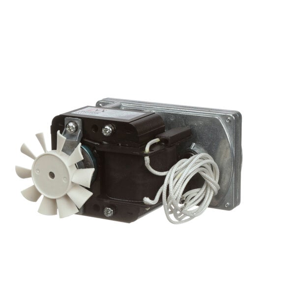 A black Vollrath XHDR5010 drive motor with a white fan on top.