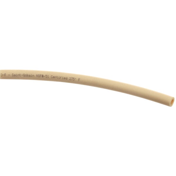 A white Norprene tubing section with black text.