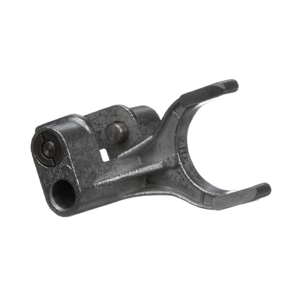 A Doyon Baking Equipment fork clamp with a screw.