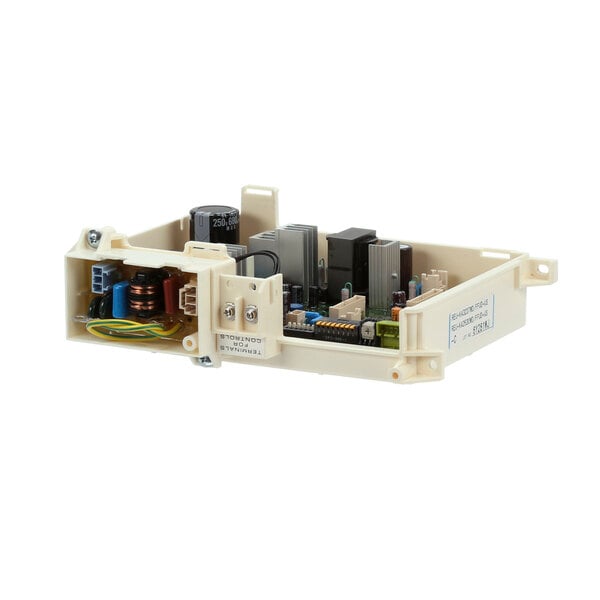 A Rinnai power supply board with various electronic components.