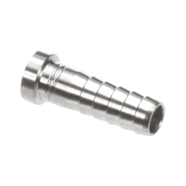 A stainless steel Lancer stem with a 1/4 inch barb.