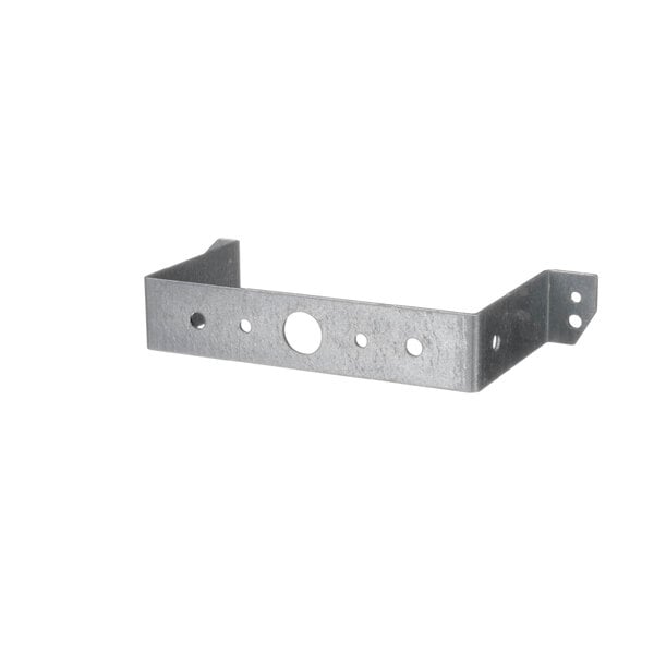 A Silver King metal bracket with holes on the side.