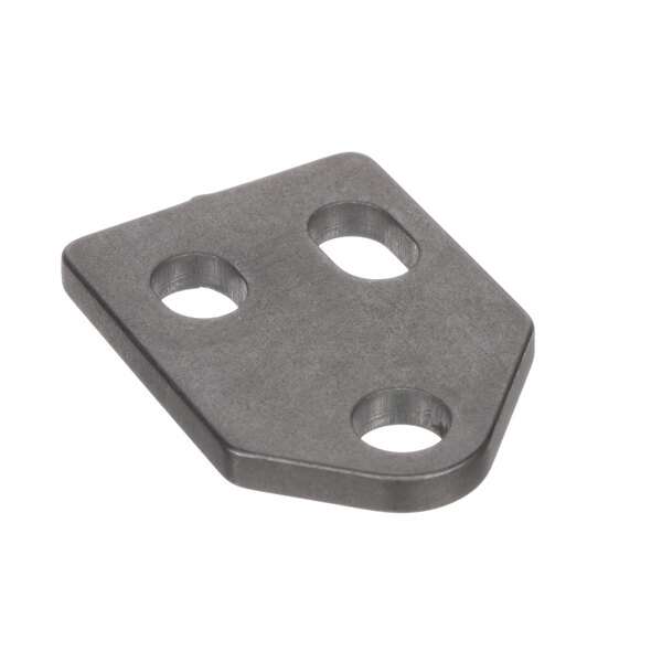 A black metal Proluxe upper bracket with holes.