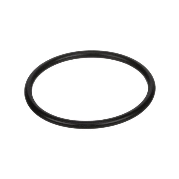 a black round object on a white background