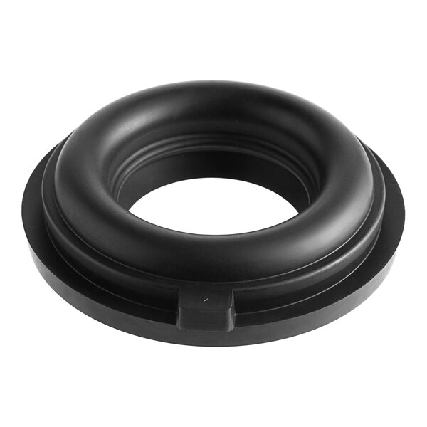 A black rubber Hobart seal with a hole in it.