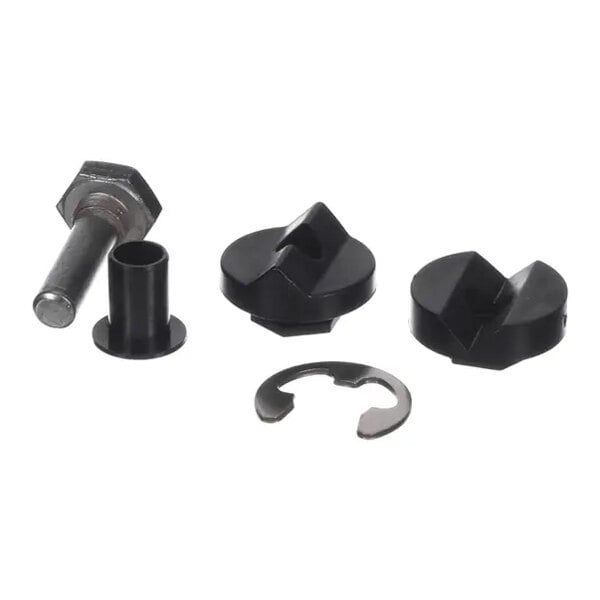 A Perlick 1008544 hinge bushing kit for 67439 series equipment, including various metal and plastic components.