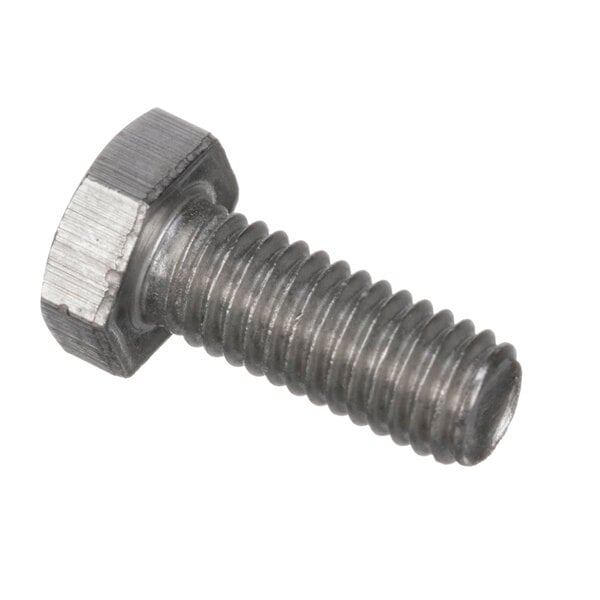 A close-up of a Kold-Draft P131321008 screw with a hex head.