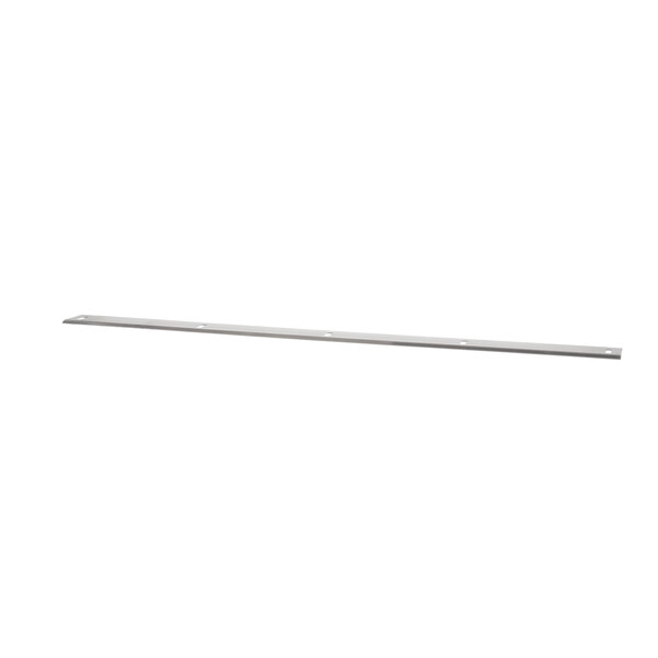 a long metal strip on a white background