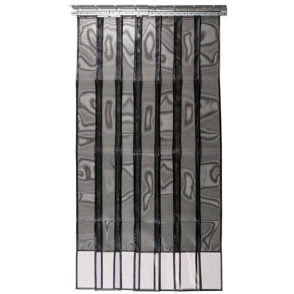 metal door screen curtain