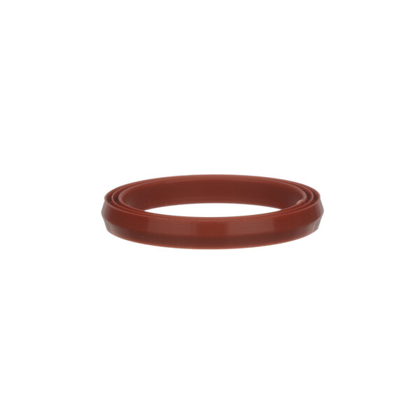 a brown ring with a white background