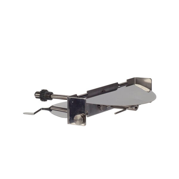 A Gold Medal agitator and lid assembly with a metal and black handle.
