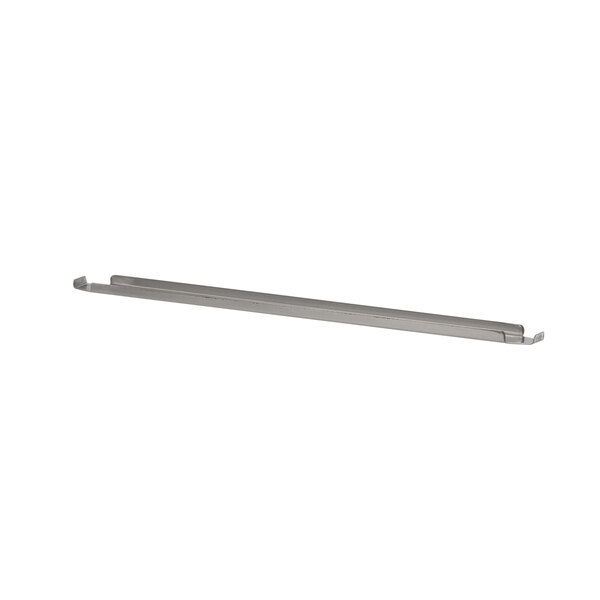A metal bar for Kelvinator refrigeration pan dividers.