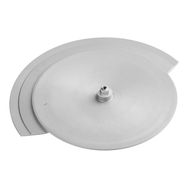 A metal knife cover assembly designed for Hobart EDGE-12 and EDGE12-11 slicers.