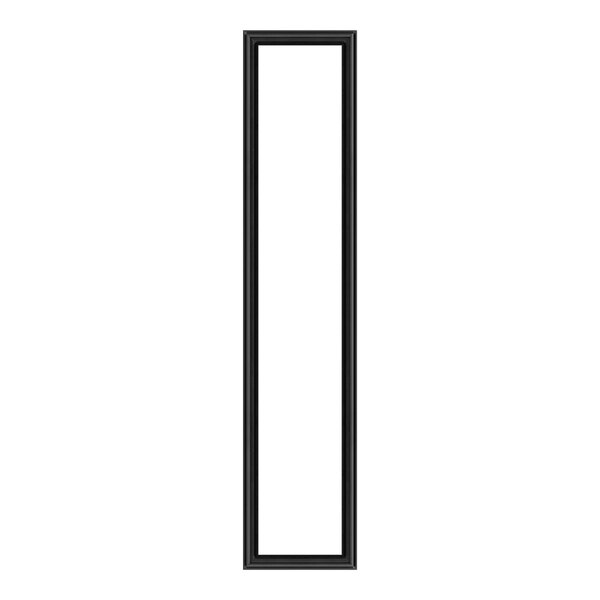 A black rectangular frame with a white background.