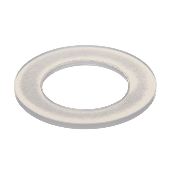 A white round Teflon washer.