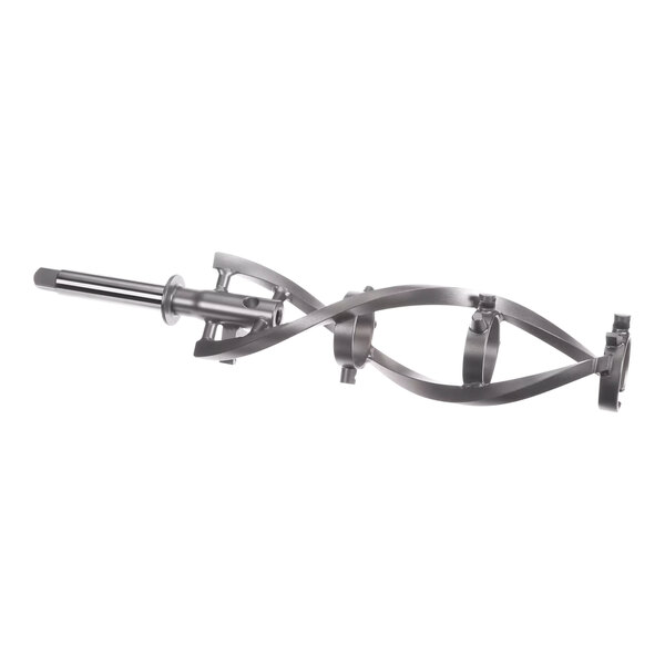 A metal Carpigiani 3XL beater with a long handle.