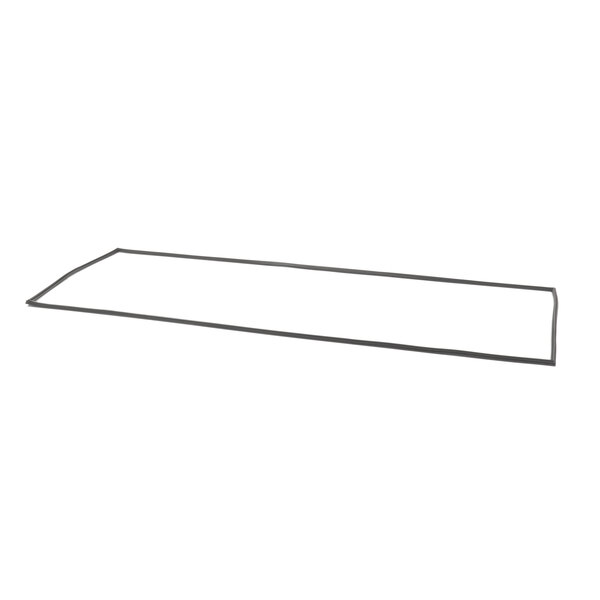 A rectangular black gasket with a thin border.