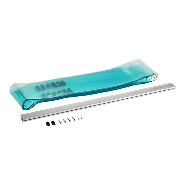 Kason® 402 Easimount Strip Curtain Set (8"W x 84"H Strip), 38" Door Width